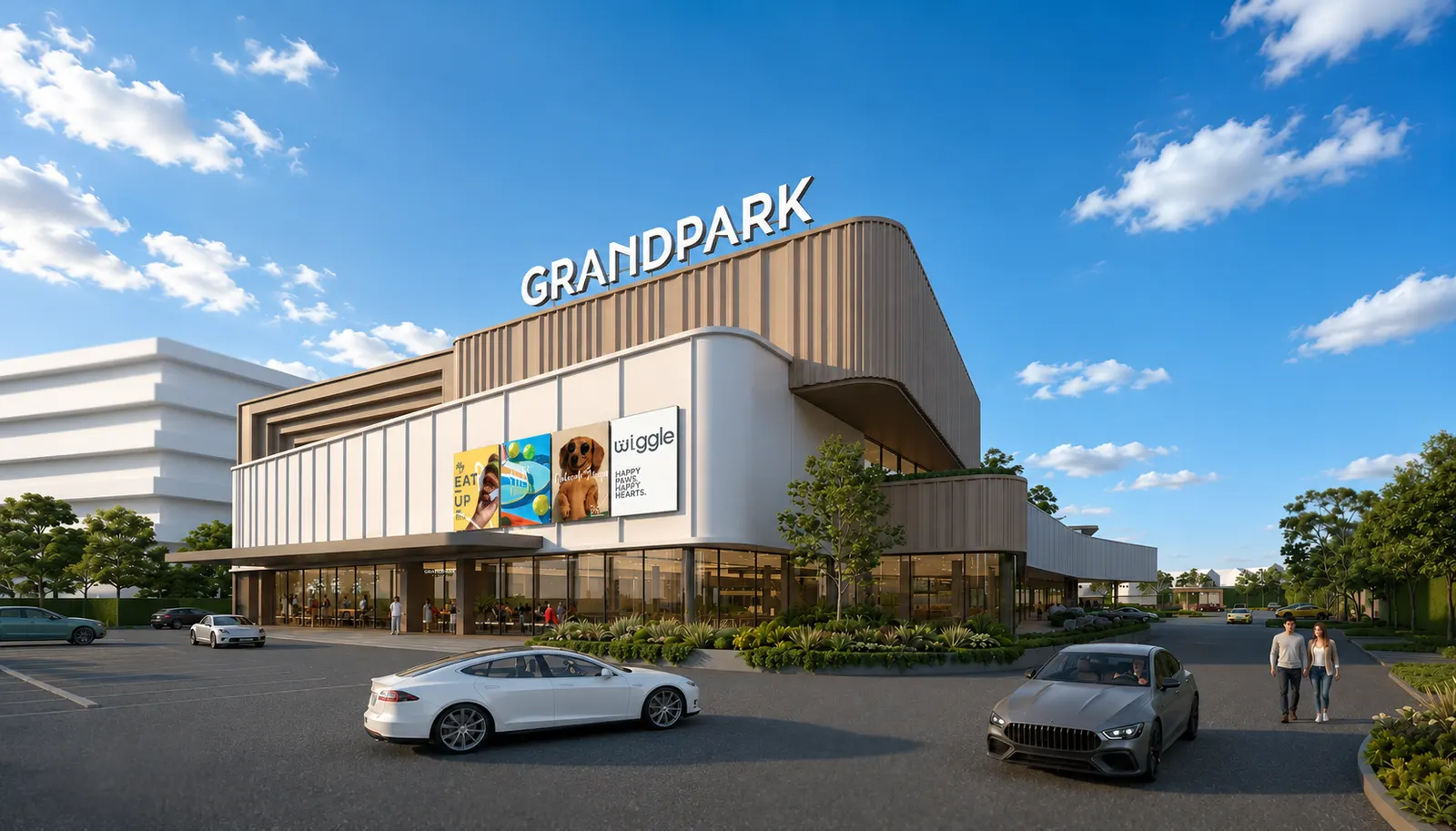 ภาพจำลองอาคาร Grand Park บางนาใหม่ บ้านใหม่ของ HAKI SNOW